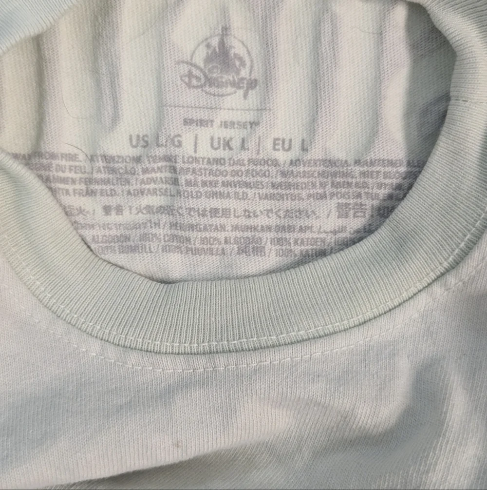 Disneyland Mint Green Glittery Dog Jersey